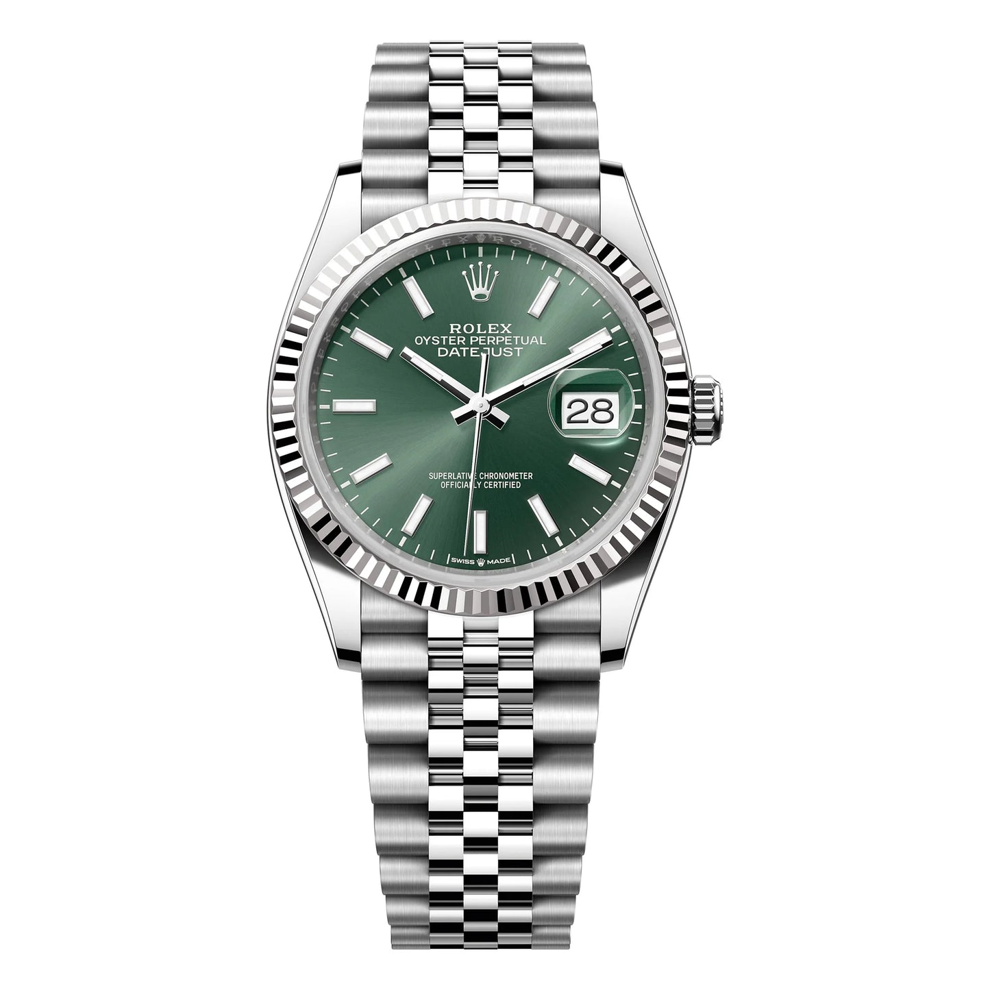 Rolex Datejust 36 Mint Green Dial