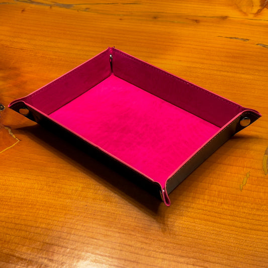 Pink Red Tray
