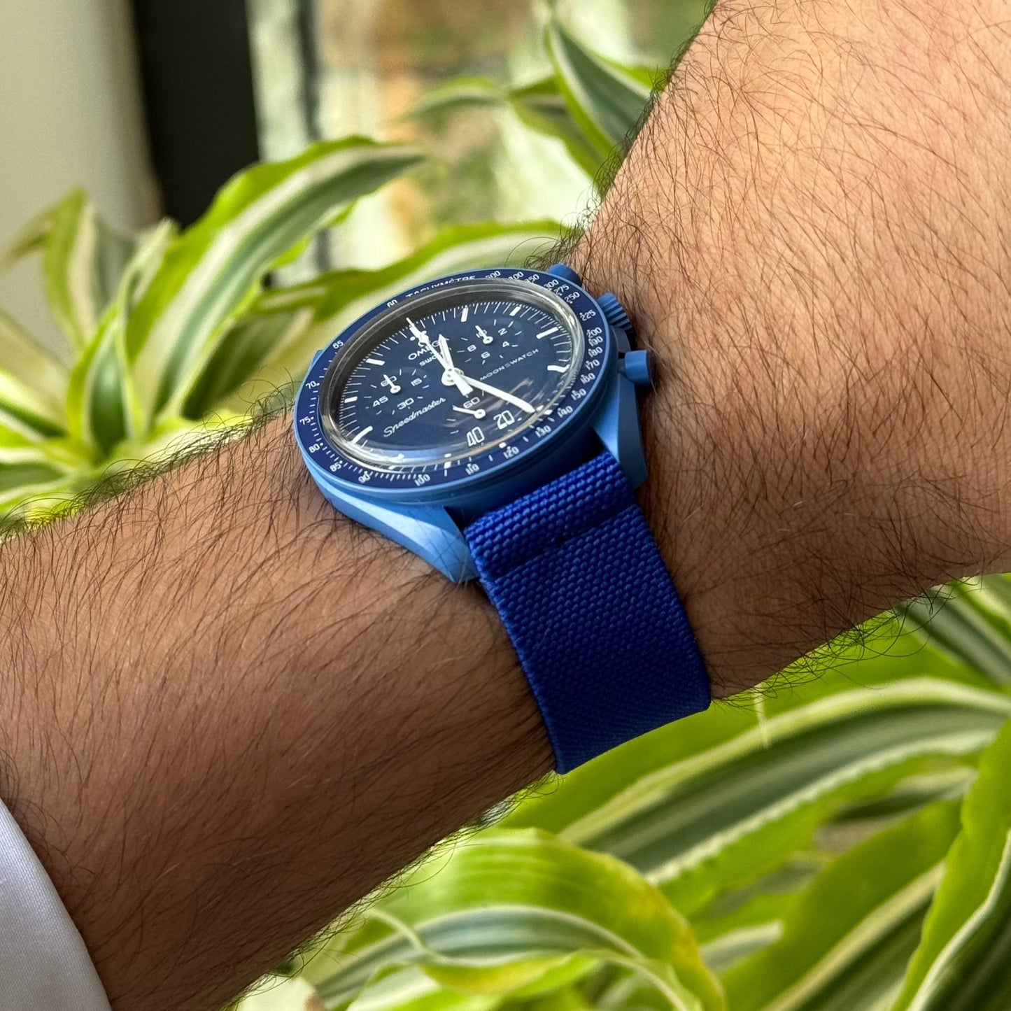 Dark Blue Elastic Loop