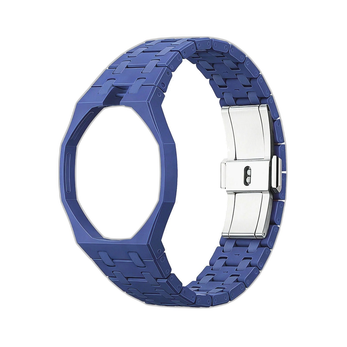 Blue Bioceramic Case & Strap for Royal Oak x Swatch