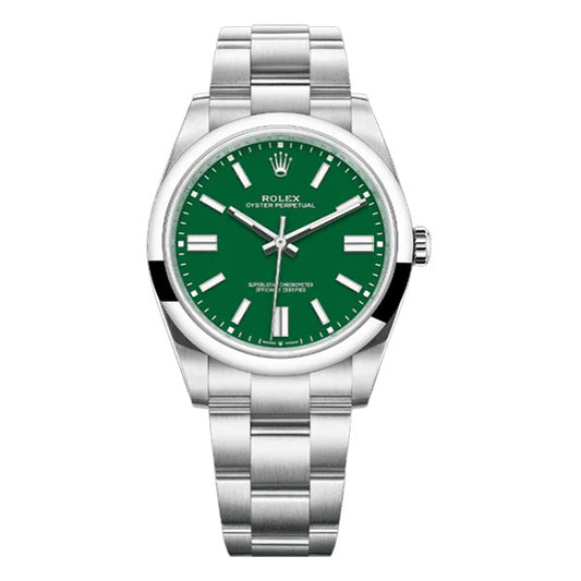 Rolex Oyster Perpetual Green Dial