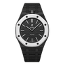 Black Bioceramic Case & Strap for Royal Oak x Swatch