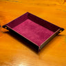 Pink Purple Watch & Jewelry Valet Tray
