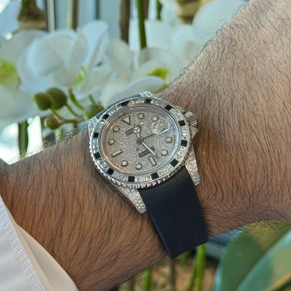 Black rubber watch strap – Artisan Watch Co.