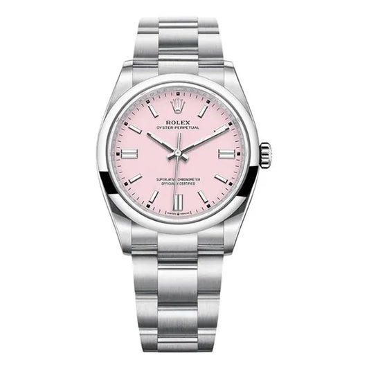 Rolex Oyster Perpetual Pink Dial