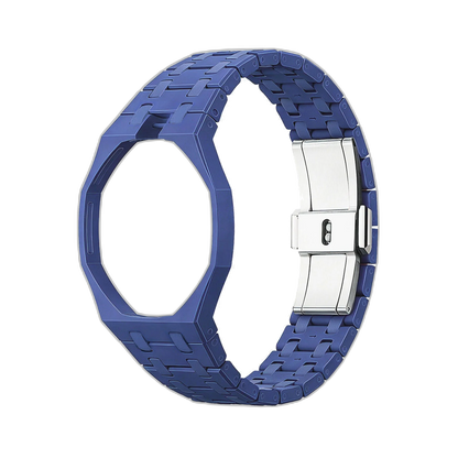 Blue Bioceramic Case & Strap for Royal Oak x Swatch