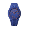 Blue Bioceramic Case & Strap for Royal Oak x Swatch