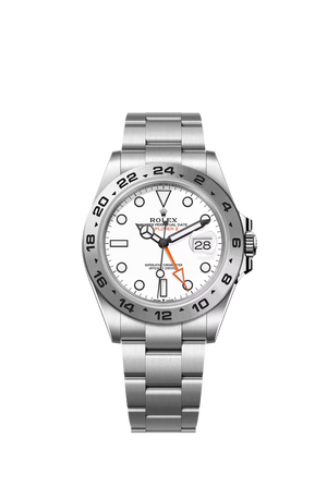 Rolex Explorer II 226570, white Polar dial, 42mm — genuine full set – Artisan Watch Co.
